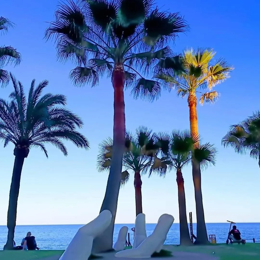 Luxury Beachfront Apartment With Pool, Sauna, Fitness And Gym In Province Malaga, Andalusia Mijas Spain