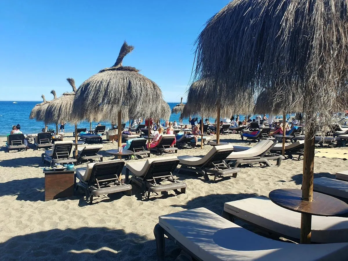 Luxury Beachfront Apartment With Pool, Sauna, Fitness And Gym In Province Malaga, Andalusia Mijas